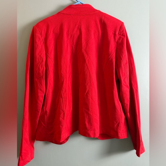 Tommy Hilfiger Women's Sz XL Military Band Double Breasted Jacket 19" PTP - Picture 2 of 7